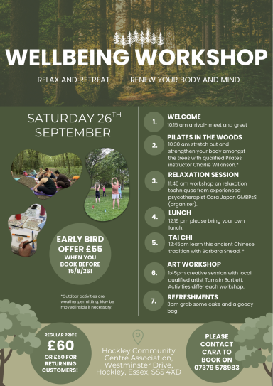 Wellbeing Workshop