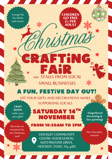 Christmas Crafting Fair.
